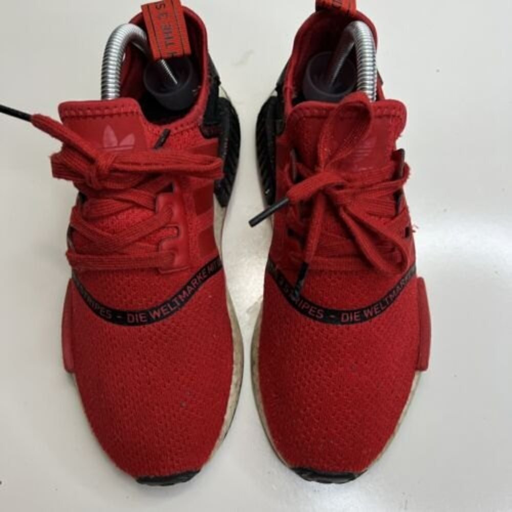 Adidas NMD_R1 'Speckle Pack - Scarlet' Men’s Sz US 6 Red Black Sneakers EF3648 - Picture 3 of 12